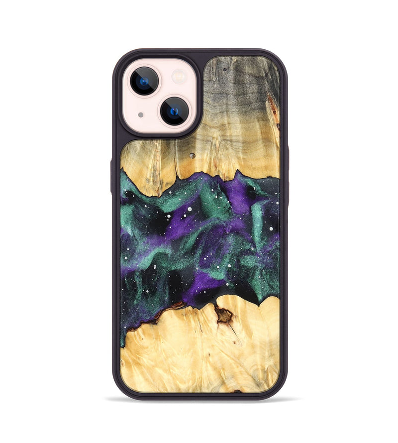 iPhone 14 Wood Phone Case - Jaleel (Cosmos, 827176)