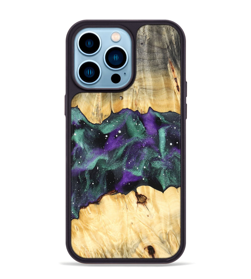 iPhone 14 Pro Max Wood Phone Case - Jaleel (Cosmos, 827176)