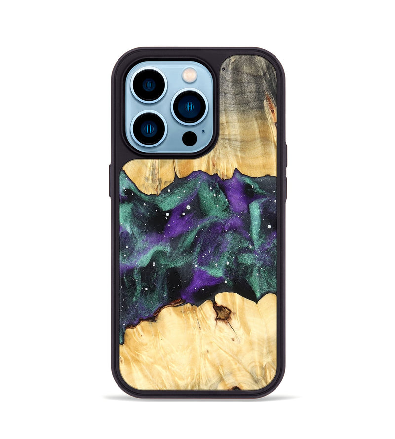 iPhone 14 Pro Wood Phone Case - Jaleel (Cosmos, 827176)