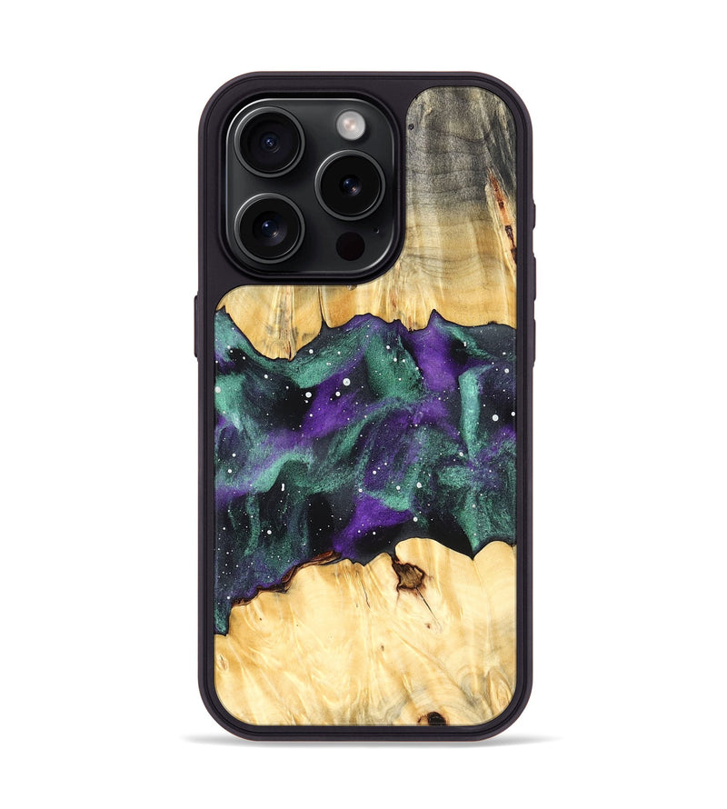 iPhone 15 Pro Wood Phone Case - Jaleel (Cosmos, 827176)