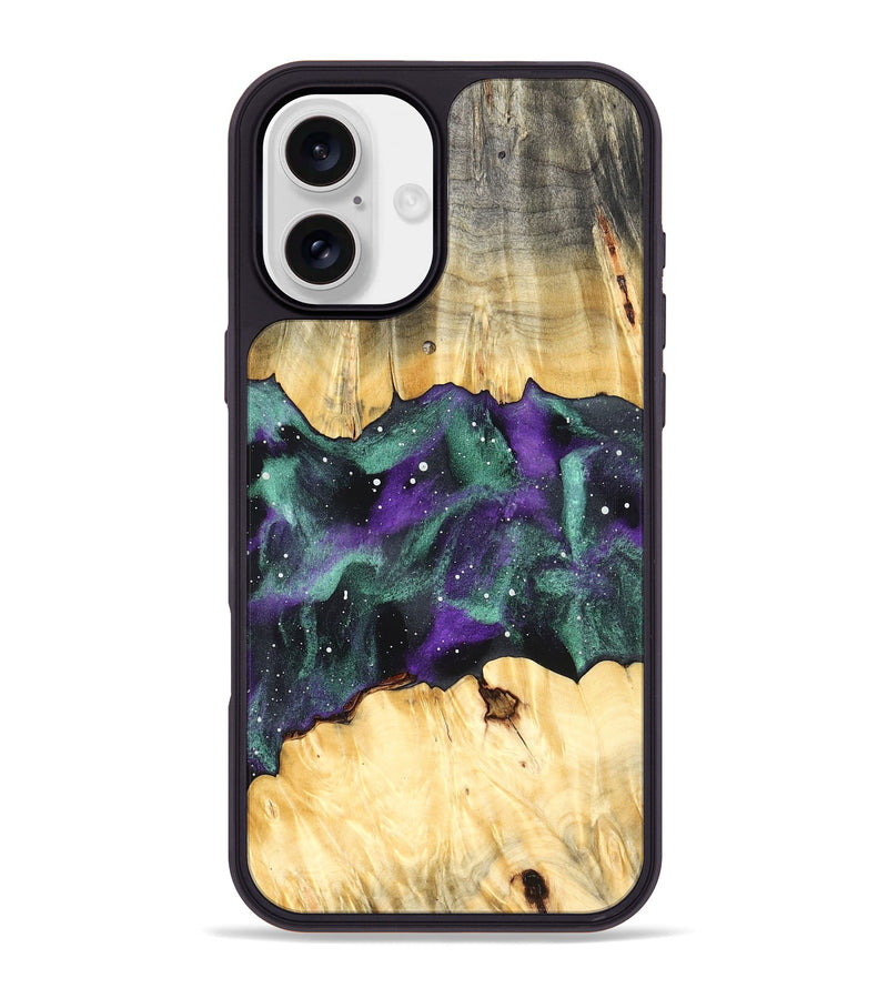 iPhone 16 Plus Wood Phone Case - Jaleel (Cosmos, 827176)