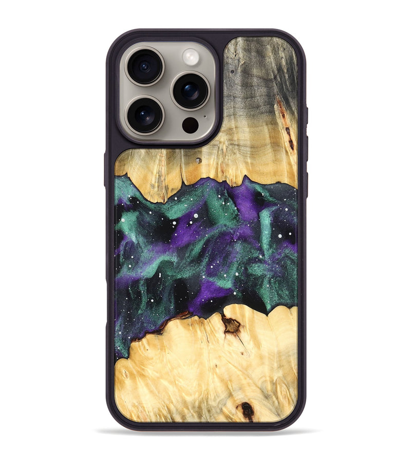 iPhone 16 Pro Max Wood Phone Case - Jaleel (Cosmos, 827176)