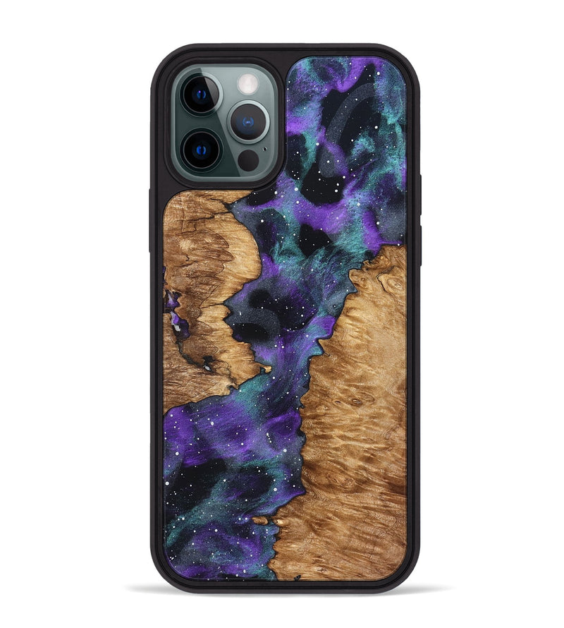 iPhone 12 Pro Max Wood Phone Case - Alitzel (Cosmos, 827179)