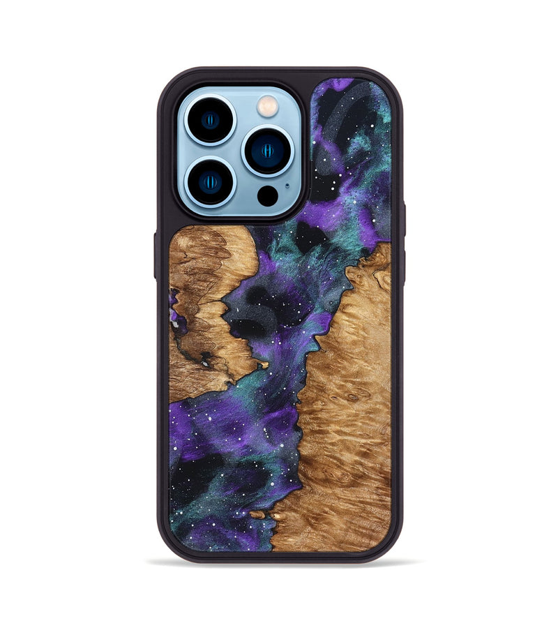 iPhone 14 Pro Wood Phone Case - Alitzel (Cosmos, 827179)