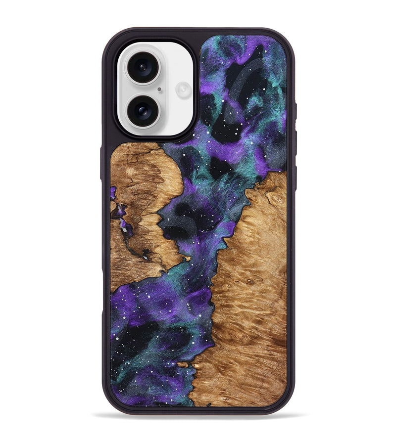 iPhone 16 Plus Wood Phone Case - Alitzel (Cosmos, 827179)