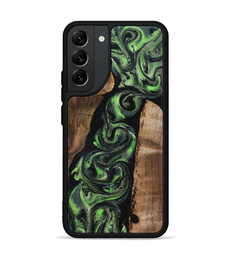 Galaxy S22 Plus Wood Phone Case - Lynsey (Green, 827180)