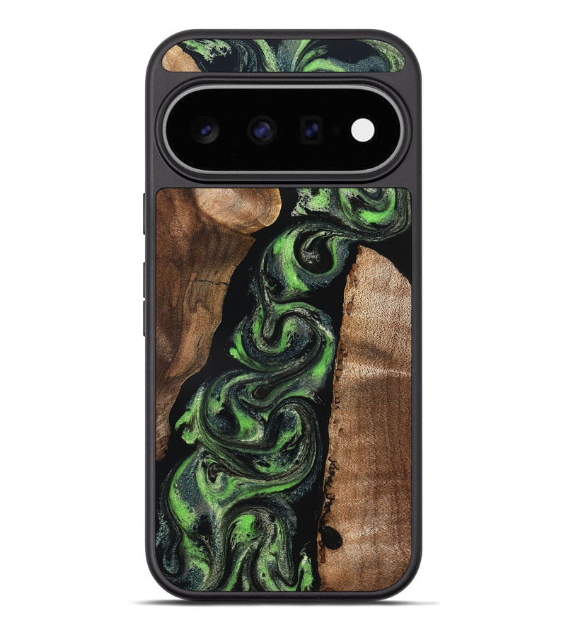 Pixel 11 Pro XL Wood Phone Case - Lynsey (Green, 827180)