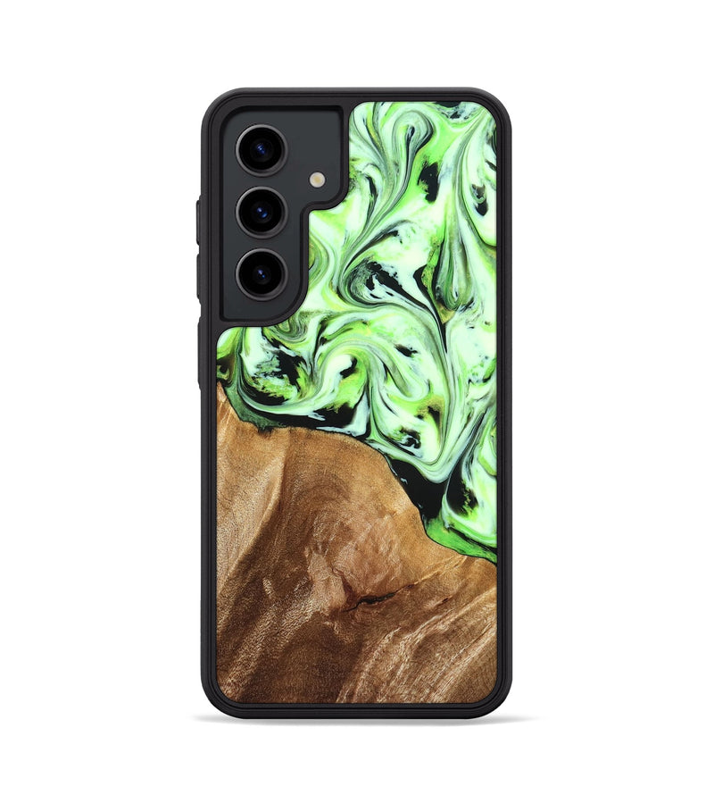 Galaxy S24 Wood Phone Case - Roselyn (Green, 827181)