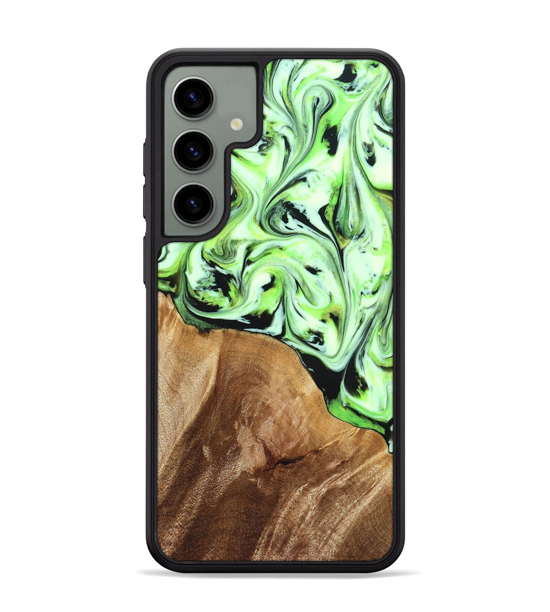 Galaxy S24 Plus Wood Phone Case - Roselyn (Green, 827181)