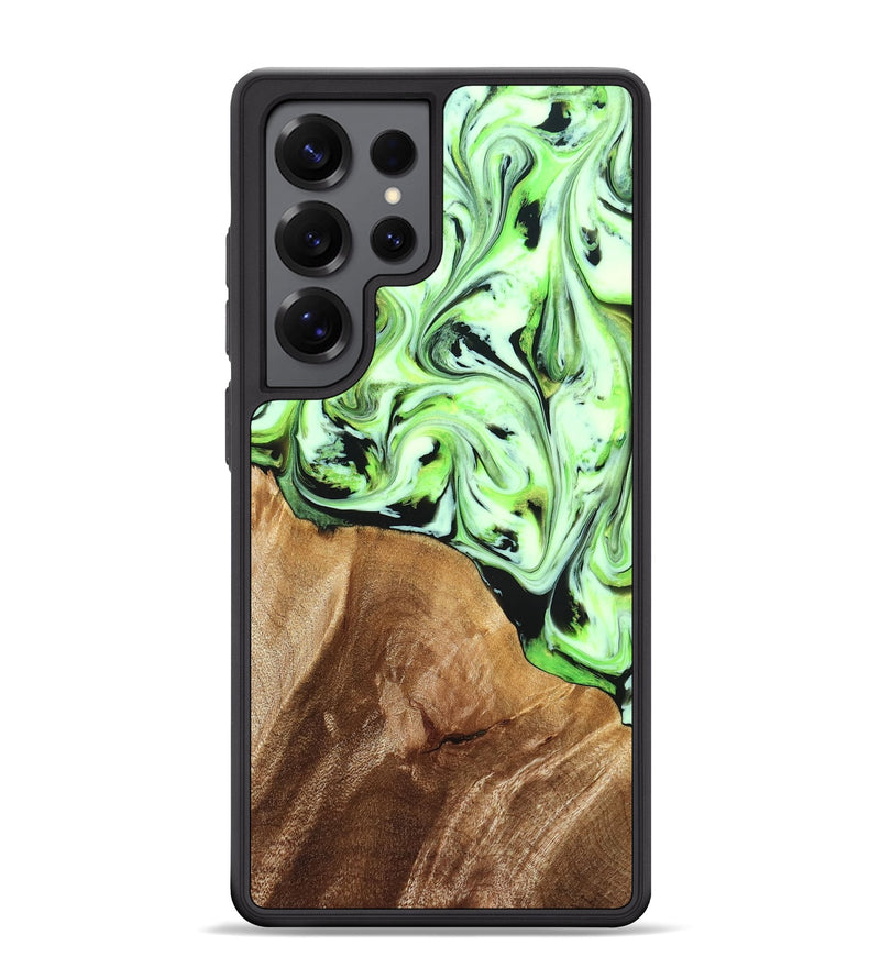 Galaxy S25 Ultra Wood Phone Case - Roselyn (Green, 827181)