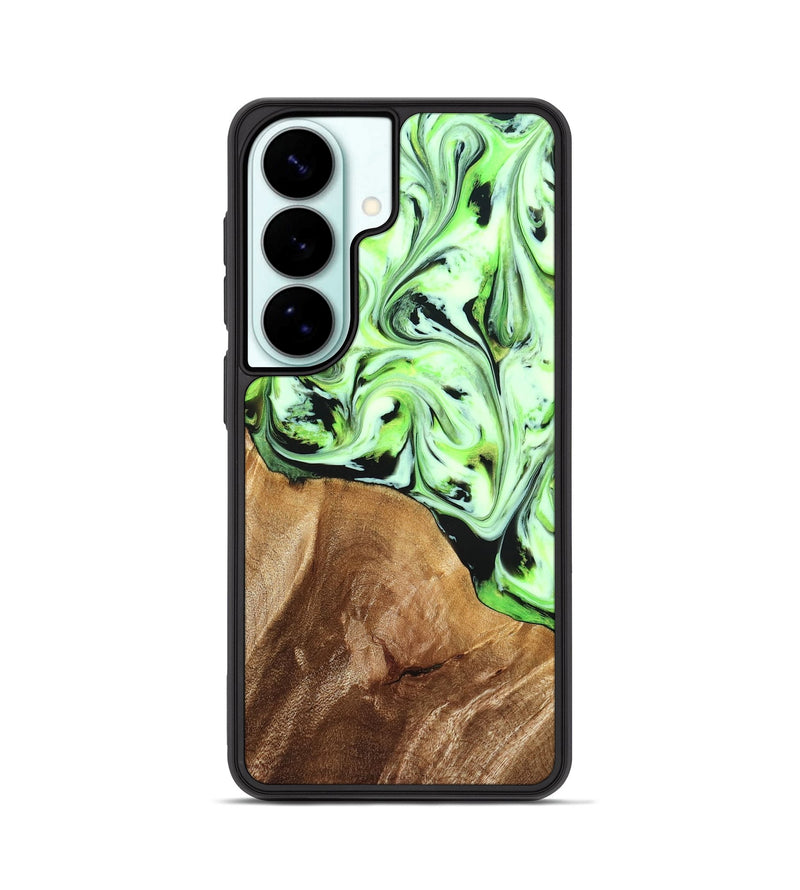 Galaxy S26 Wood Phone Case - Roselyn (Green, 827181)
