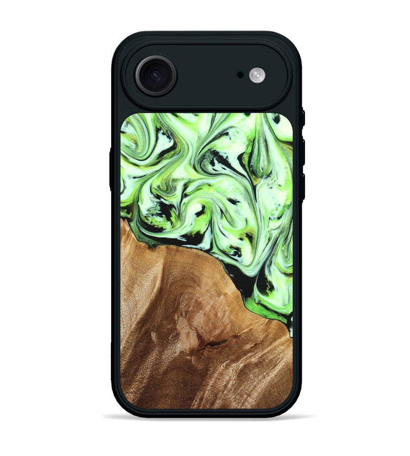 iPhone 17 Air Wood Phone Case - Roselyn (Green, 827181)
