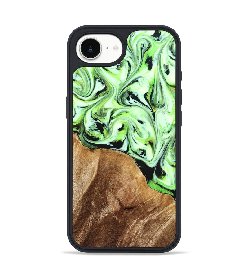 iPhone 17e Wood Phone Case - Roselyn (Green, 827181)