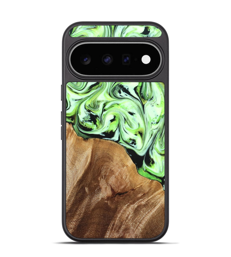 Pixel 11 Wood Phone Case - Roselyn (Green, 827181)