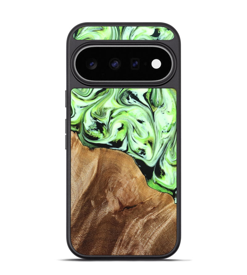 Pixel 11 Pro Wood Phone Case - Roselyn (Green, 827181)