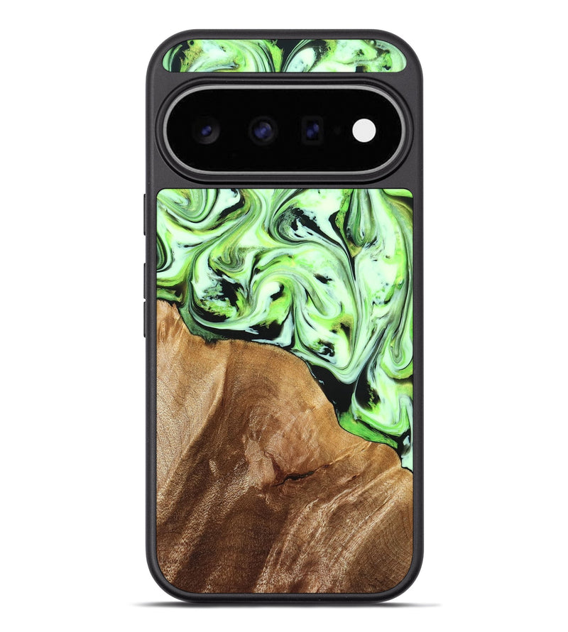 Pixel 11 Pro XL Wood Phone Case - Roselyn (Green, 827181)