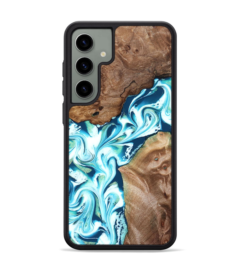 Galaxy S24 Plus Wood Phone Case - Ailani (Blue, 827182)