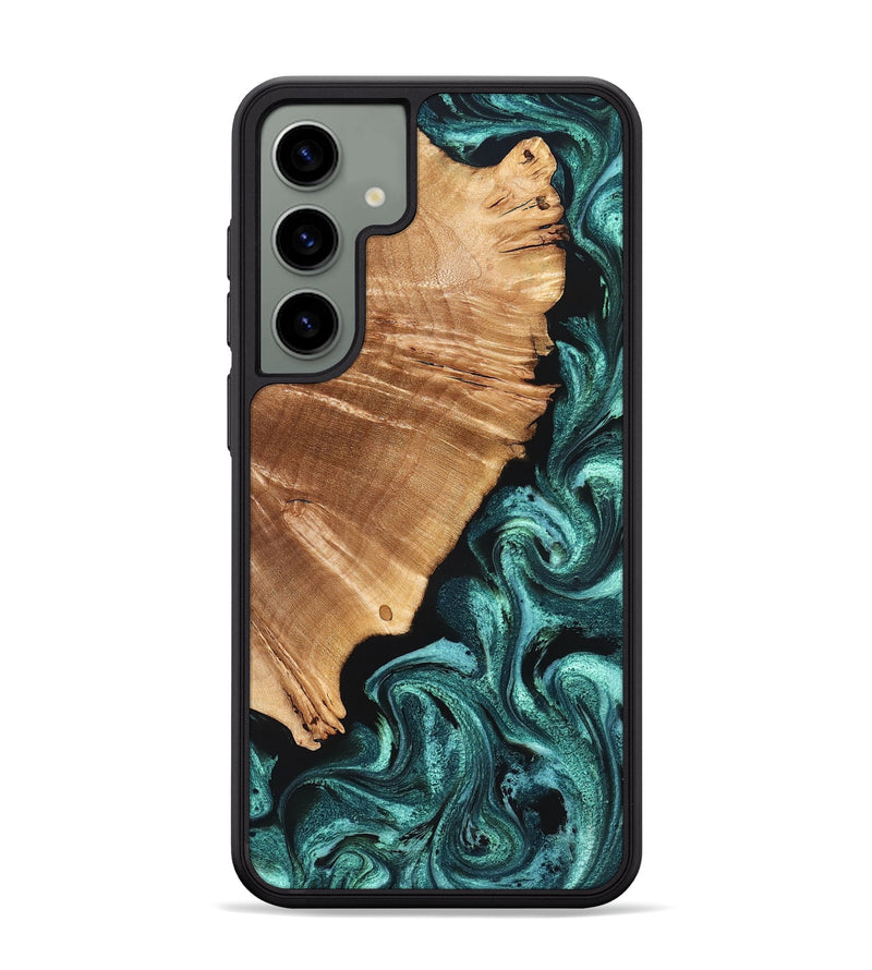 Galaxy S24 Plus Wood Phone Case - Frida (Green, 827183)