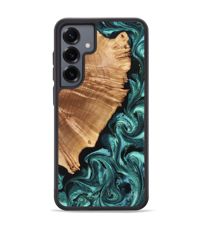 Galaxy S25 Plus Wood Phone Case - Frida (Green, 827183)