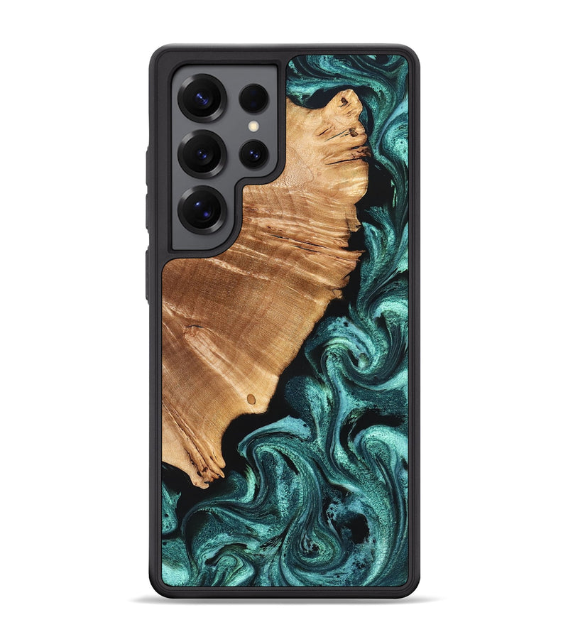 Galaxy S25 Ultra Wood Phone Case - Frida (Green, 827183)