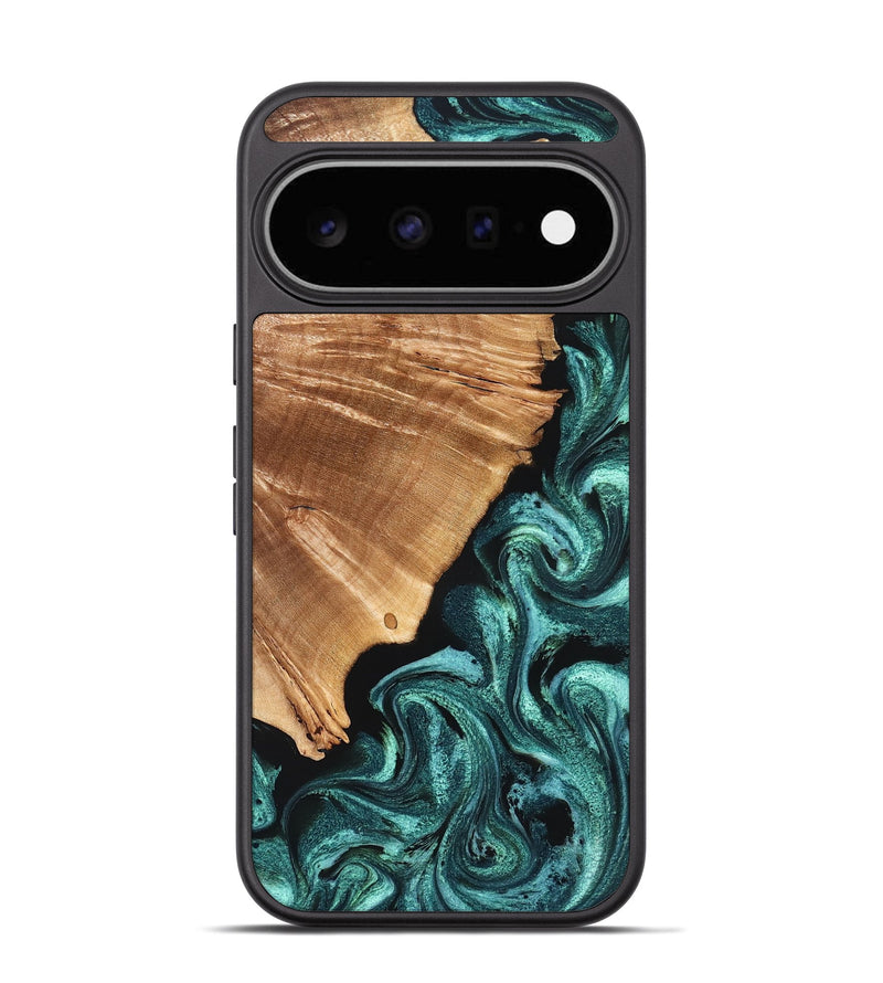 Pixel 11 Wood Phone Case - Frida (Green, 827183)