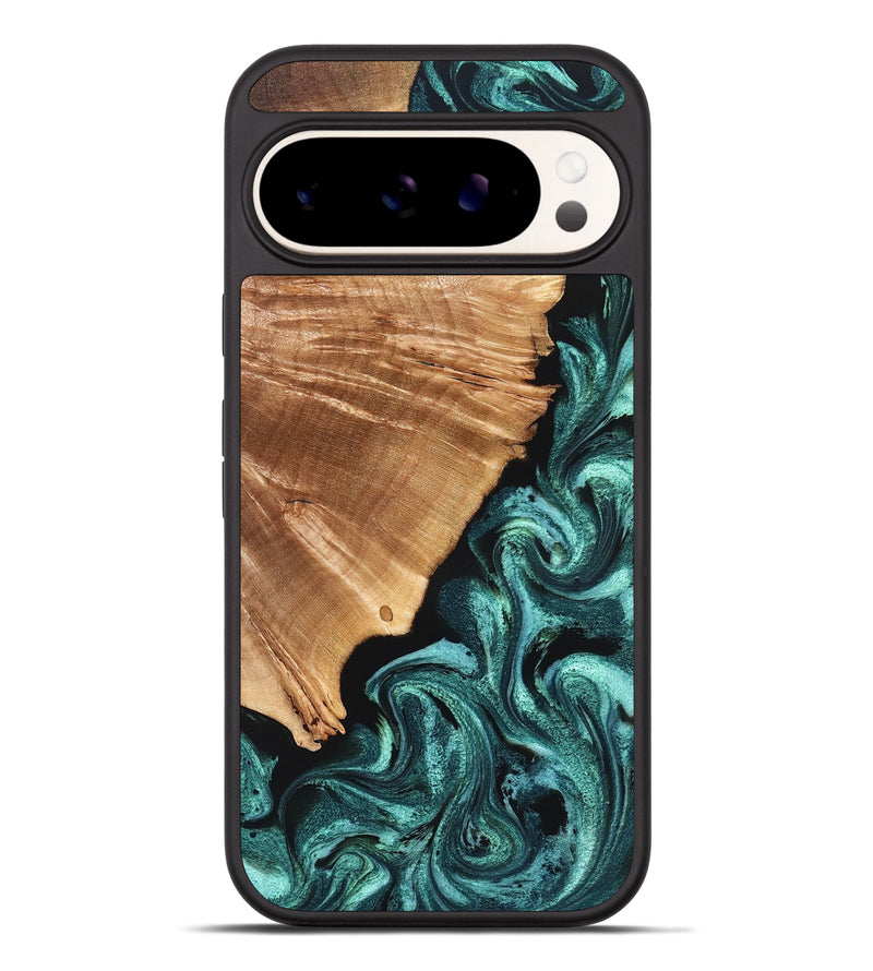 Pixel 9 Pro XL Wood Phone Case - Frida (Green, 827183)