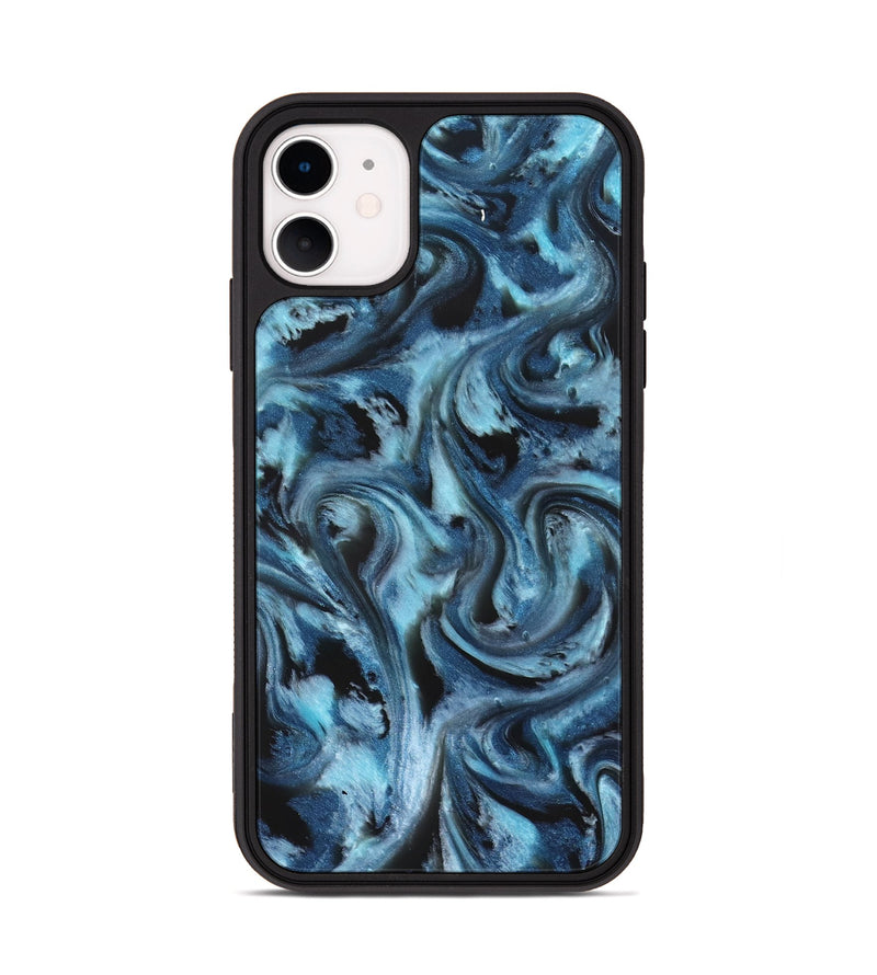 iPhone 11 ResinArt Phone Case - Shanda (Blue, 827185)