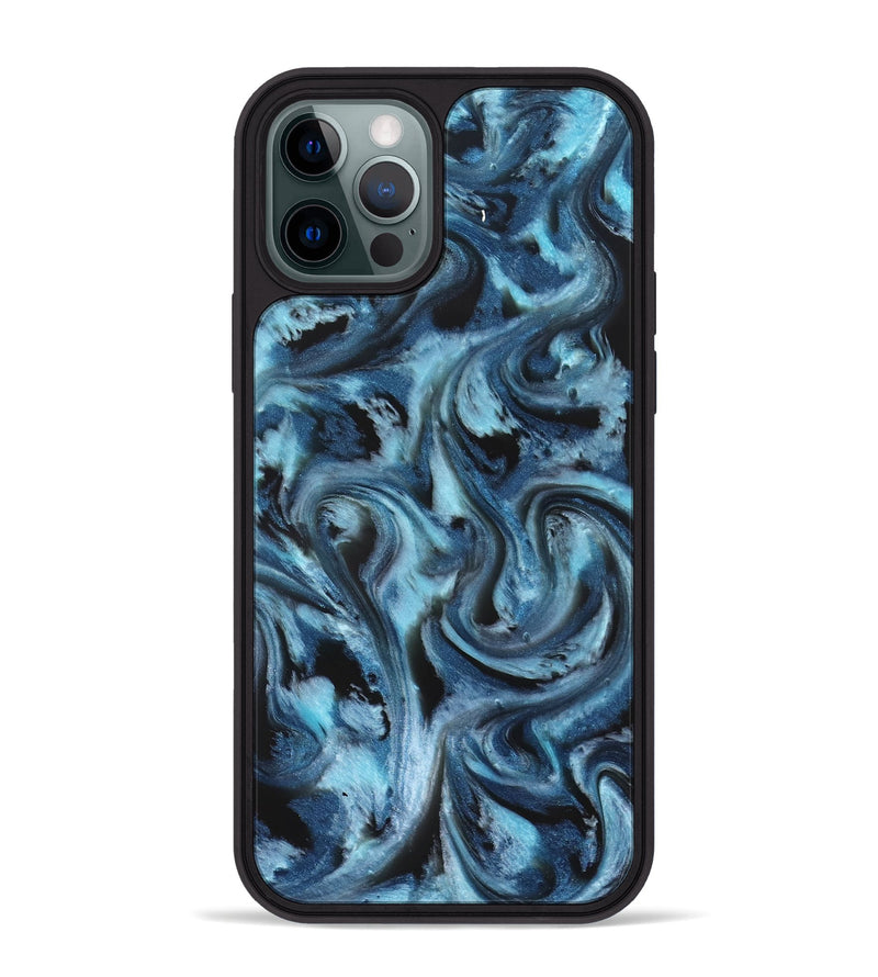 iPhone 12 Pro Max ResinArt Phone Case - Shanda (Blue, 827185)