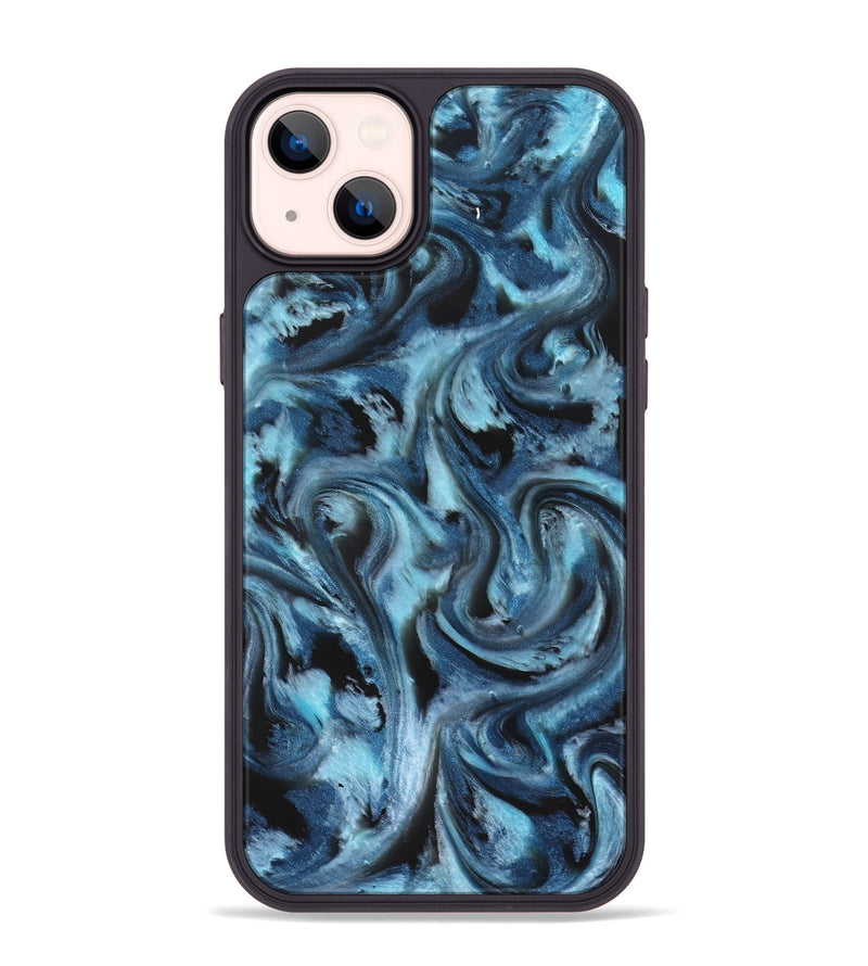 iPhone 14 Plus ResinArt Phone Case - Shanda (Blue, 827185)
