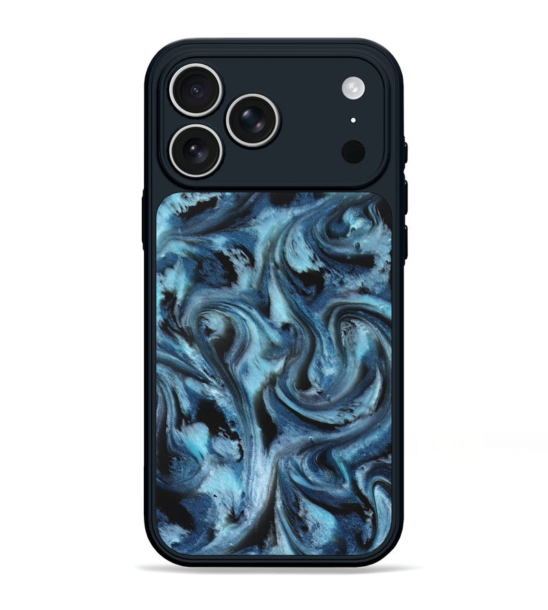 iPhone 17 Pro Max ResinArt Phone Case - Shanda (Blue, 827185)