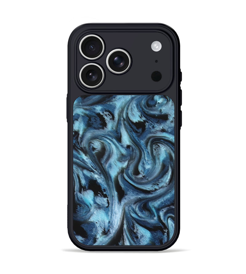 iPhone 17 Pro ResinArt Phone Case - Shanda (Blue, 827185)