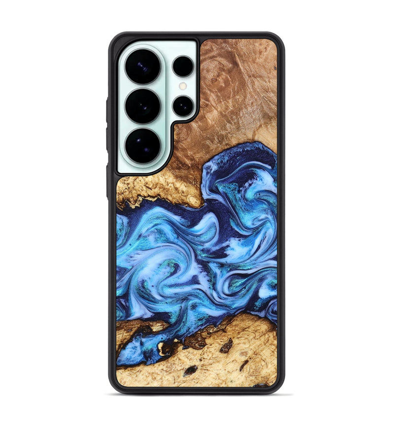 Galaxy S26 Ultra Wood Phone Case - Alonso (Blue, 827186)