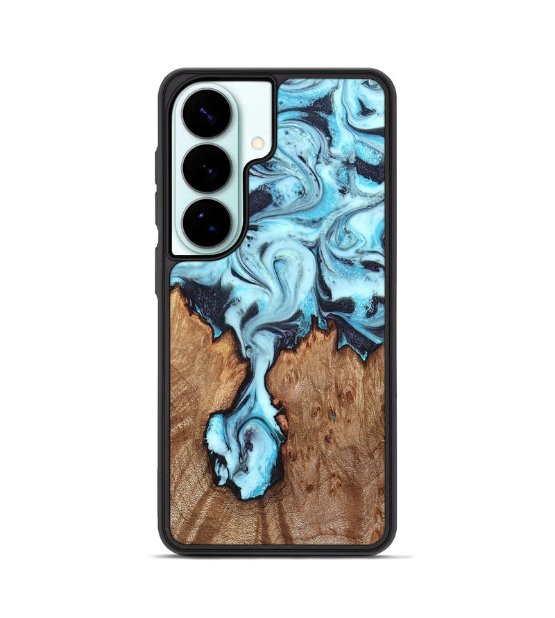 Galaxy S26 Wood Phone Case - Ron (Blue, 827188)