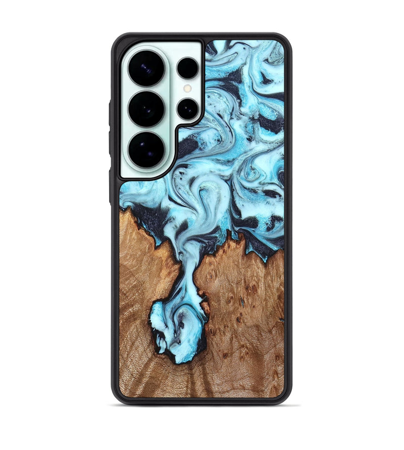 Galaxy S26 Ultra Wood Phone Case - Ron (Blue, 827188)
