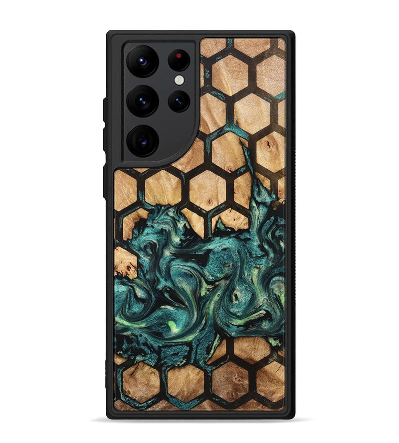 Galaxy S22 Ultra Wood Phone Case - Brandee (Pattern, 827189)