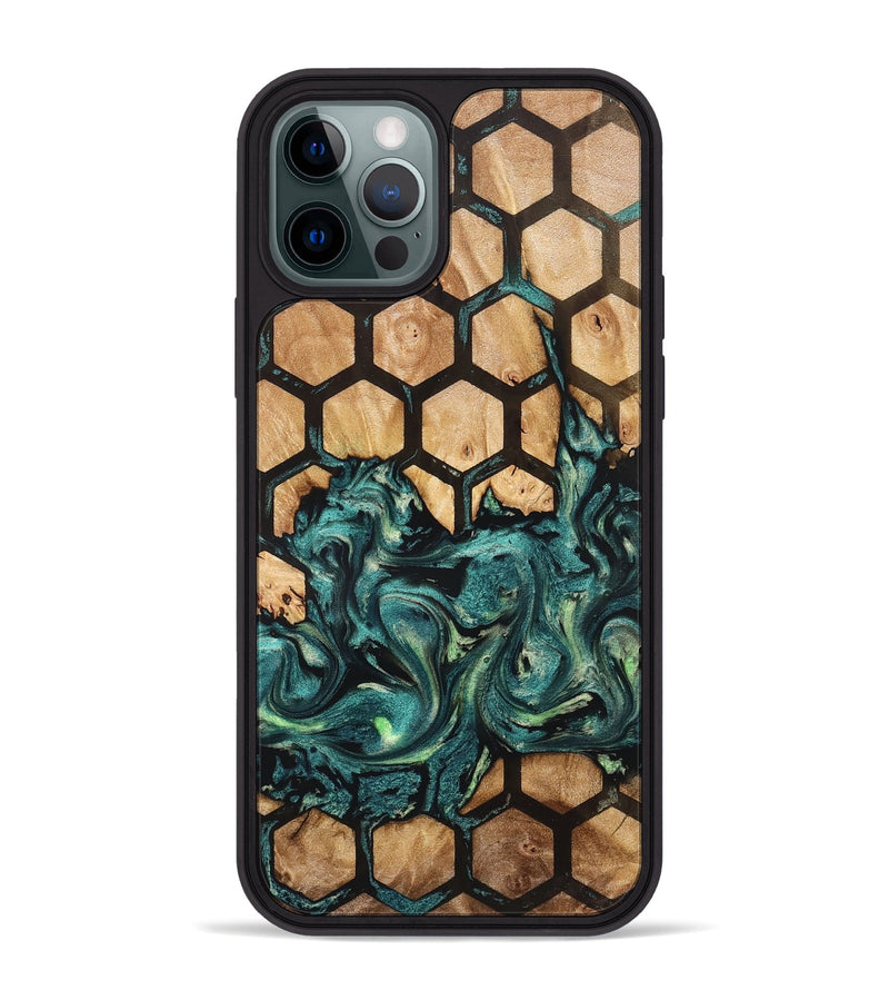iPhone 12 Pro Max Wood Phone Case - Brandee (Pattern, 827189)