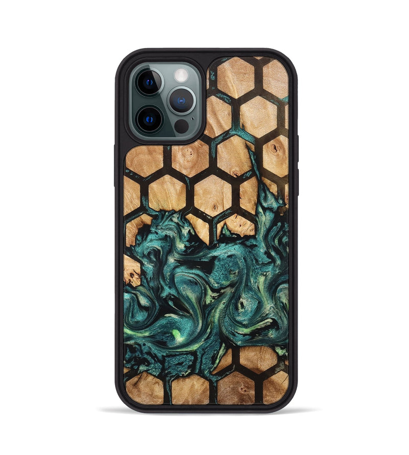 iPhone 12 Pro Wood Phone Case - Brandee (Pattern, 827189)