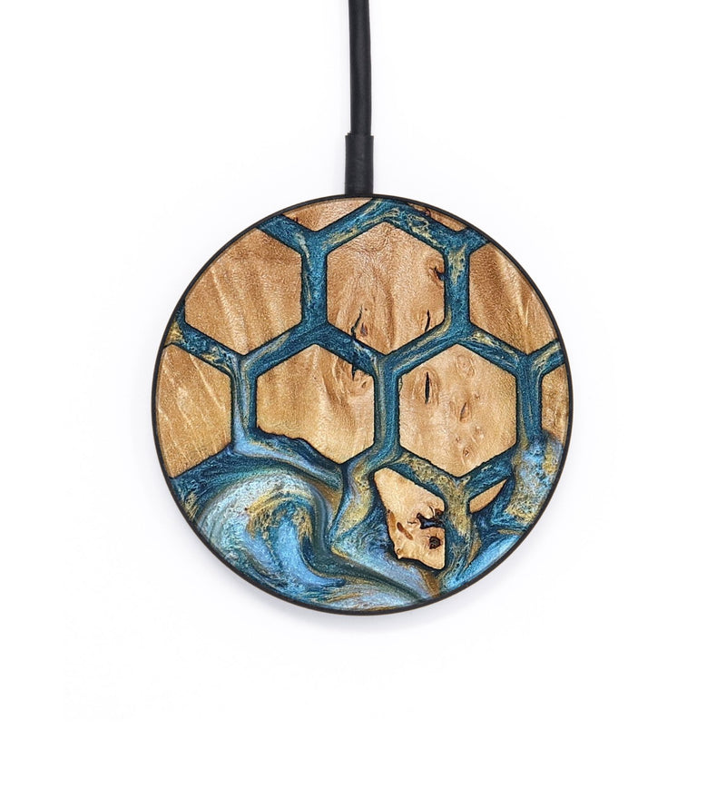 Circle Wood Wireless Charger - Jewel (Pattern, 827190)