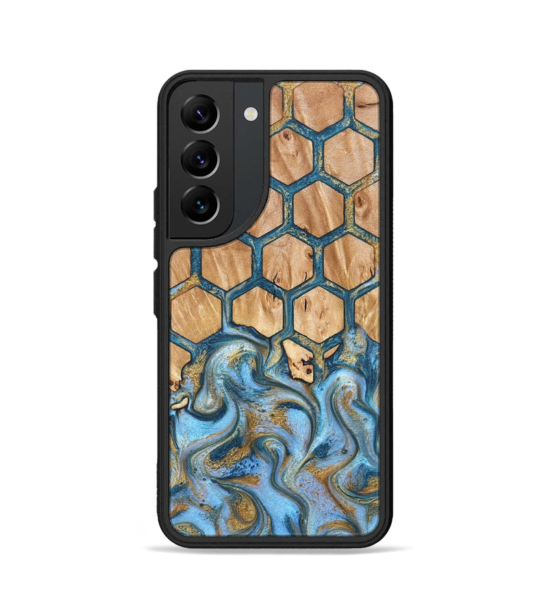 Galaxy S22 Wood Phone Case - Jewel (Pattern, 827190)
