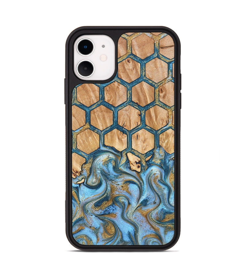 iPhone 11 Wood Phone Case - Jewel (Pattern, 827190)