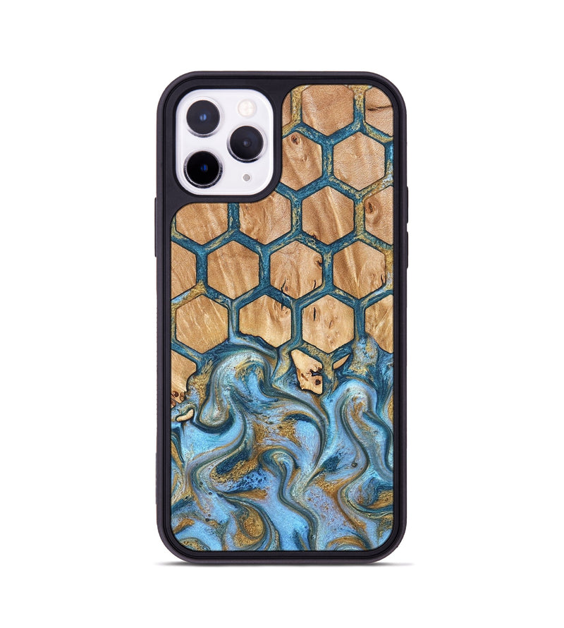 iPhone 11 Pro Wood Phone Case - Jewel (Pattern, 827190)