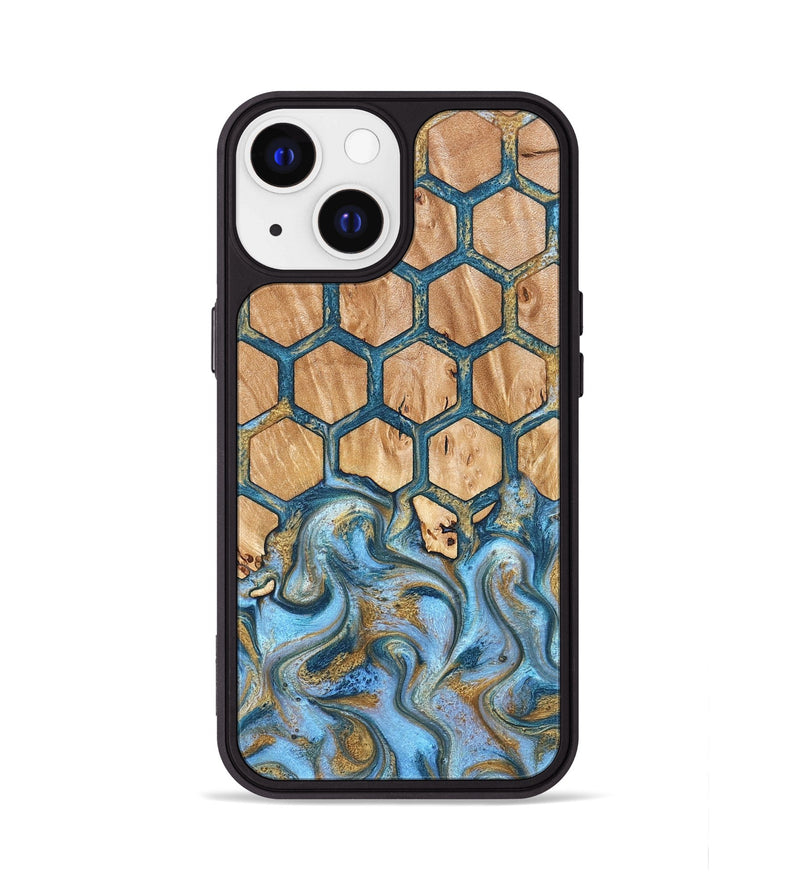 iPhone 13 Wood Phone Case - Jewel (Pattern, 827190)