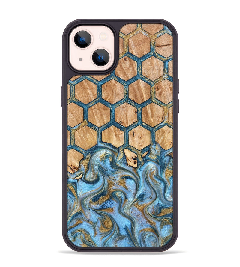 iPhone 14 Plus Wood Phone Case - Jewel (Pattern, 827190)