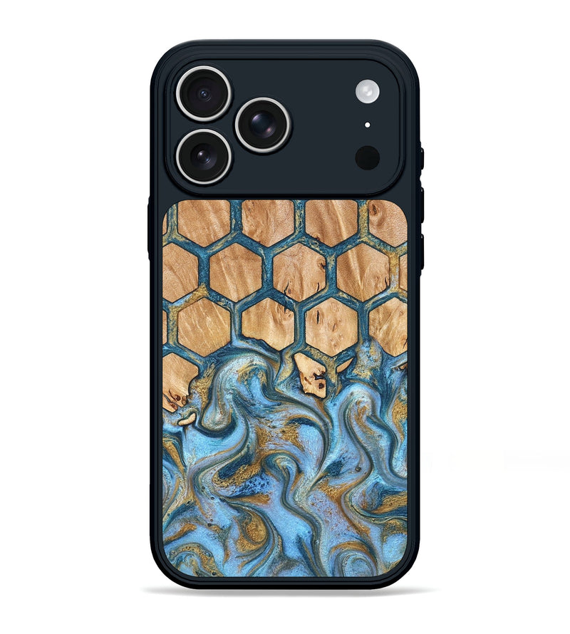 iPhone 17 Pro Max Wood Phone Case - Jewel (Pattern, 827190)