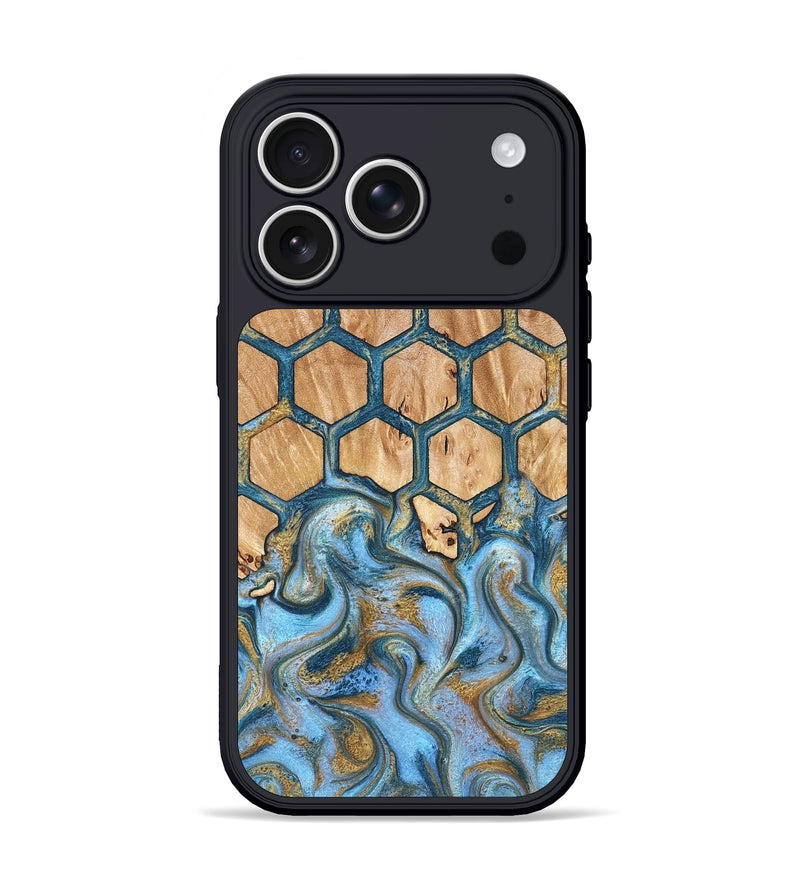 iPhone 17 Pro Wood Phone Case - Jewel (Pattern, 827190)
