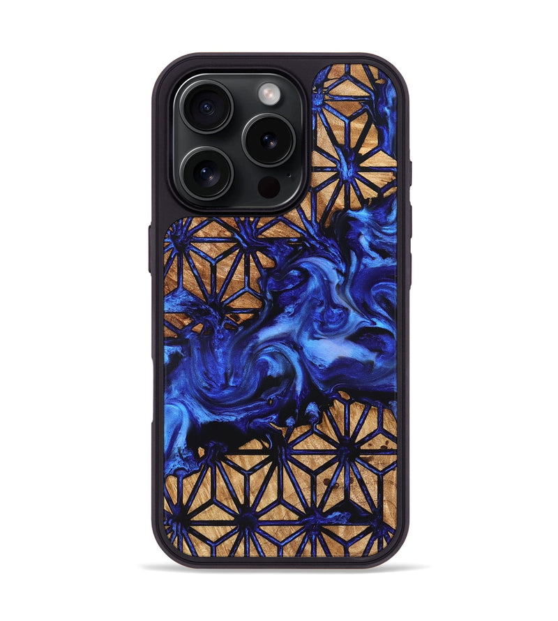 iPhone 16 Pro Wood Phone Case - Dion (Pattern, 827191)