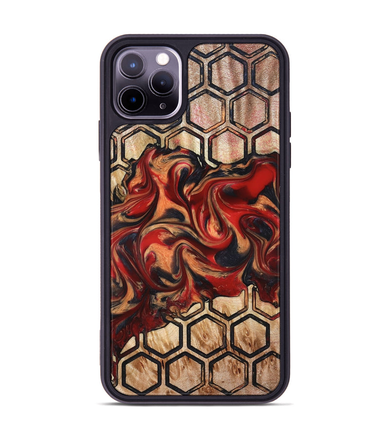 iPhone 11 Pro Max Wood Phone Case - Cathie (Pattern, 827192)