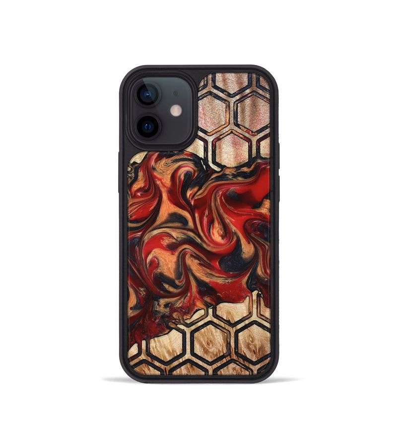 iPhone 12 mini Wood Phone Case - Cathie (Pattern, 827192)
