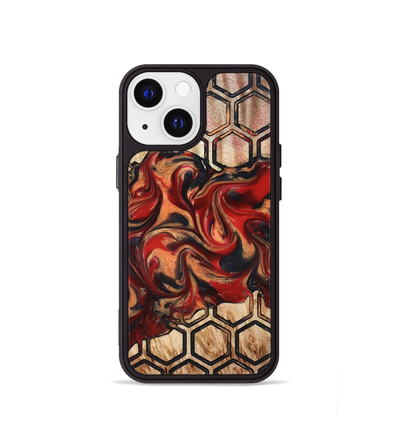 iPhone 13 mini Wood Phone Case - Cathie (Pattern, 827192)