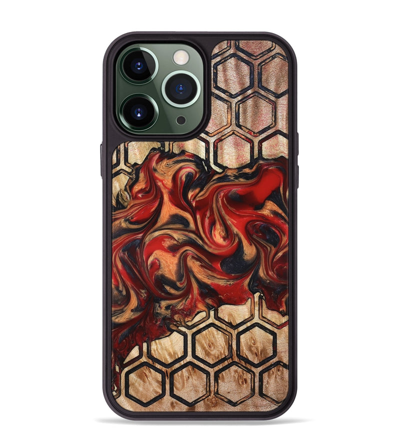 iPhone 13 Pro Max Wood Phone Case - Cathie (Pattern, 827192)